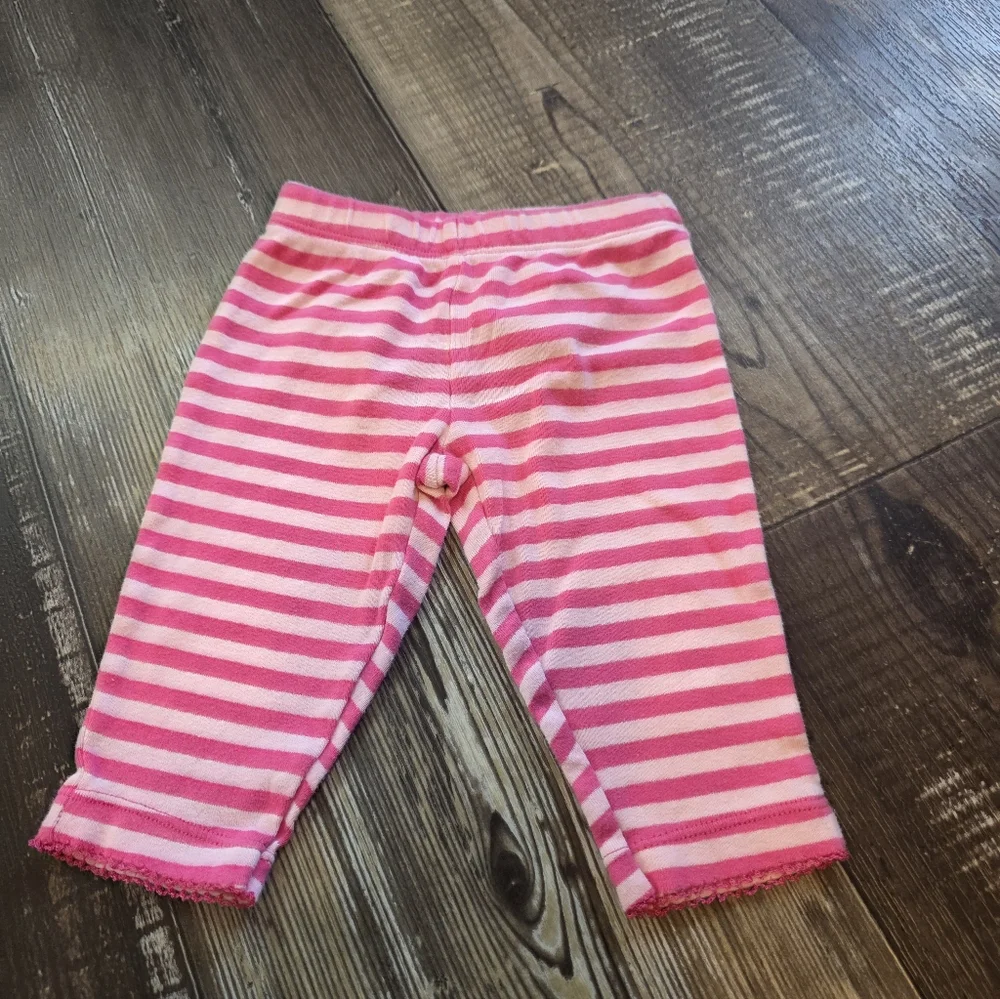 Carter's Pink and White Striped Kids Bottoms